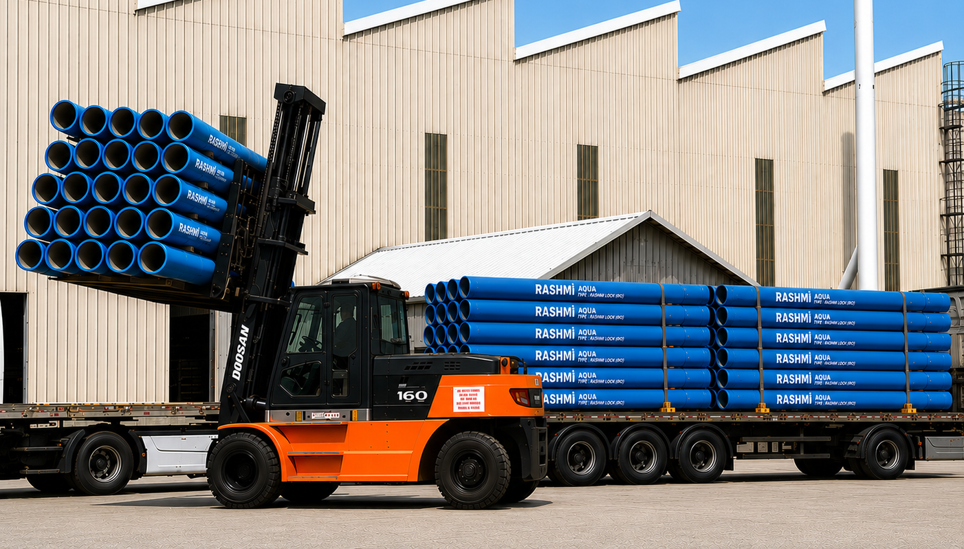 Rashmi Aqua ductile iron pipes for water transmission and distribution infrastructure